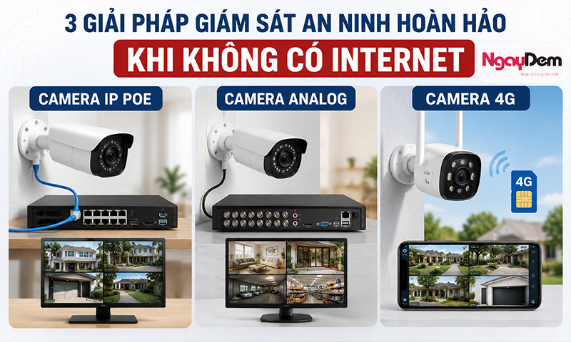 Lắp camera có cần WiFi không?