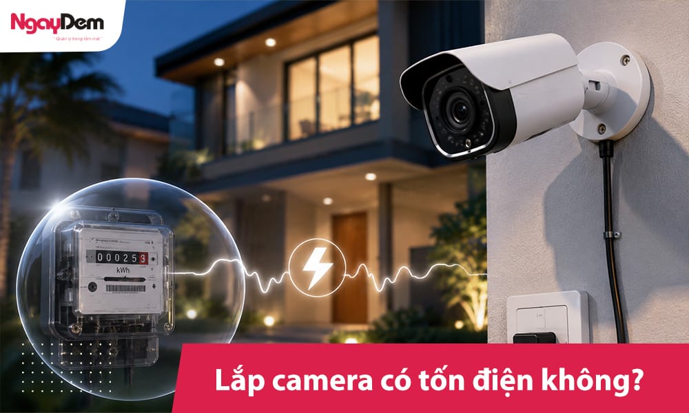Lắp camera có tốn điện không? Cách tính chi tiết A-Z Lắp camera có tốn điện không