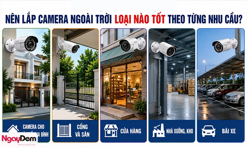 lắp camera ngoài trời loại nào tốt