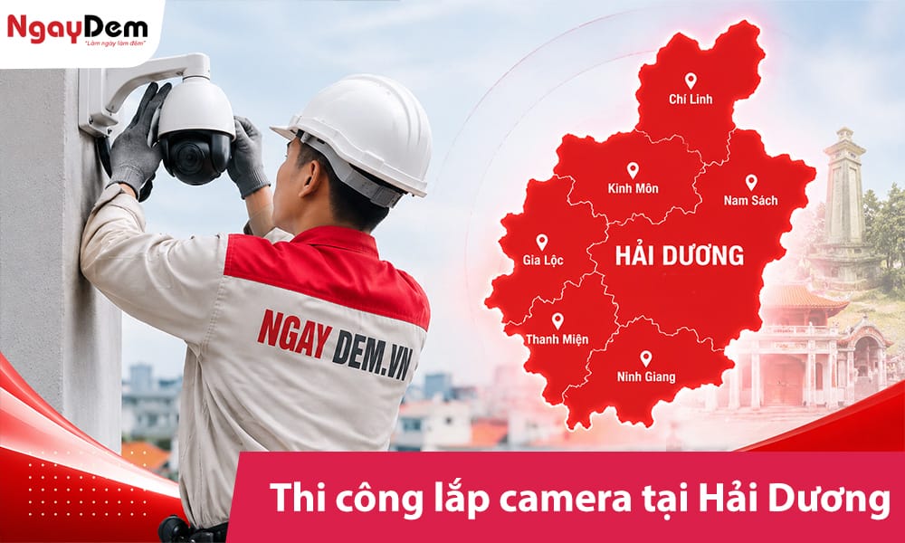 Tư vấn lắp camera tại Hải Dương Giá rẻ| Bảo hành 2 năm