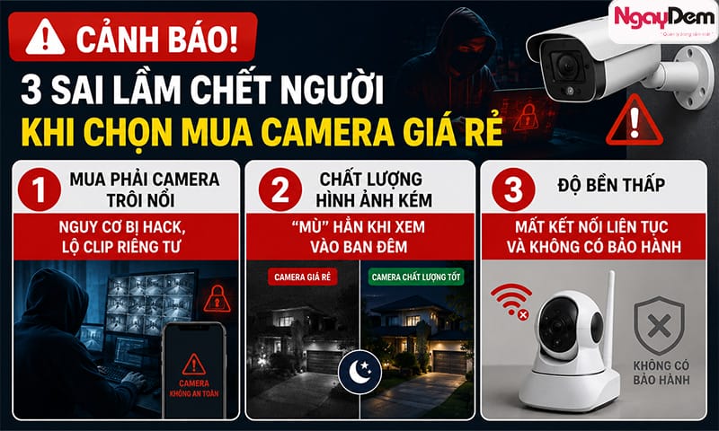 lắp camera tại nhà loại nào tốt