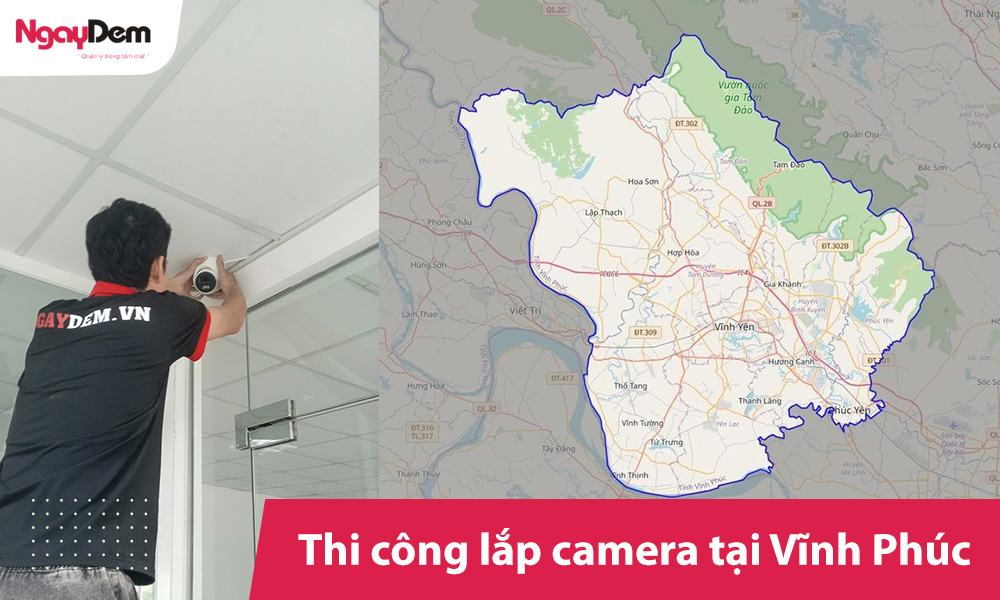 lắp camera tại Vĩnh Phúc