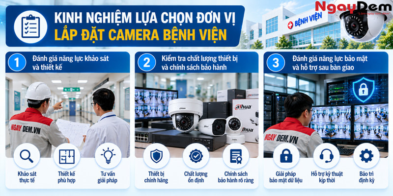 Tư vấn lắp đặt camera bệnh viện: Giải pháp an ninh toàn diện