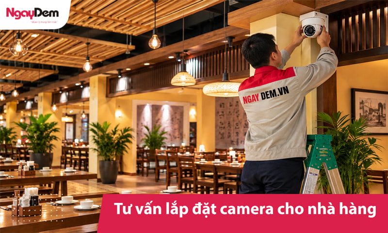 Tư vấn thi công lắp đặt Camera cho nhà hàng Tư vấn thi công lắp đặt Camera cho nhà hàng