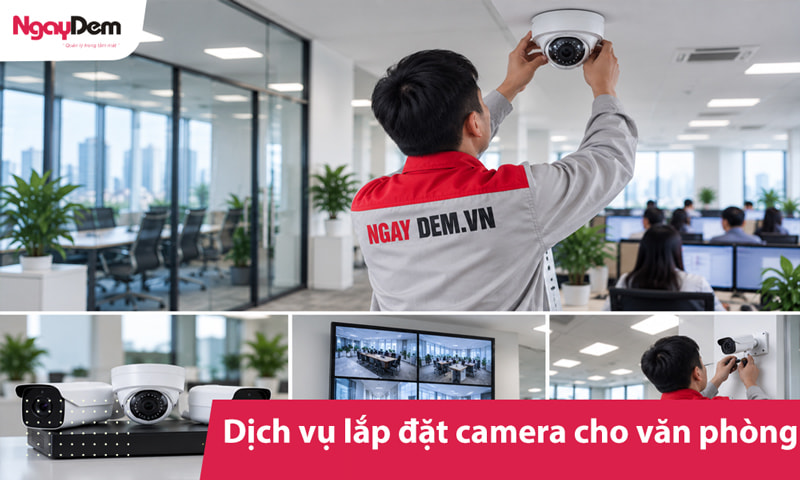 Dịch vụ lắp đặt camera cho văn phòng Dịch vụ lắp đặt camera cho văn phòng