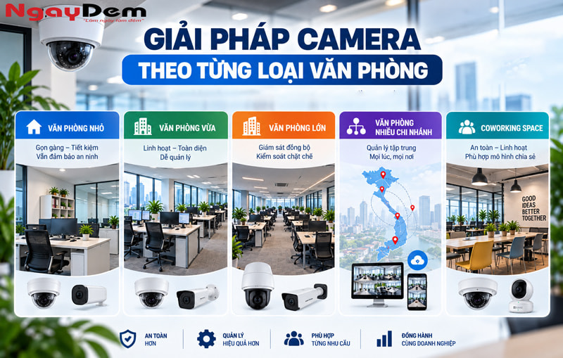 Dịch vụ lắp đặt camera cho văn phòng Dịch vụ lắp đặt camera cho văn phòng