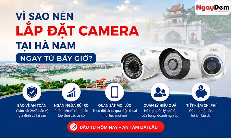 lắp đặt camera tại hà nam