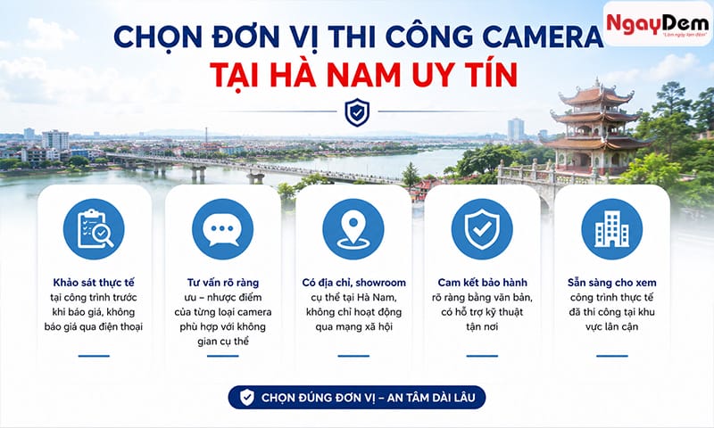 lắp đặt camera tại hà nam
