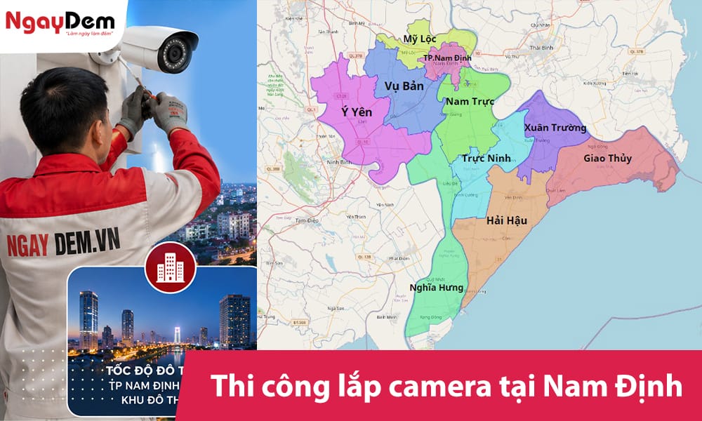 Lắp đặt camera tại Nam Định