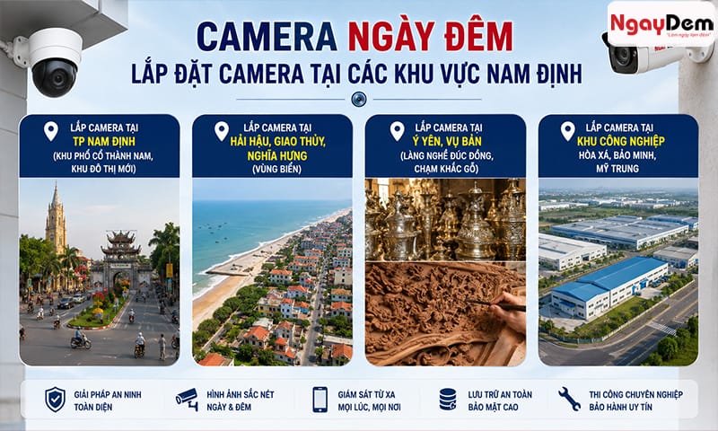 Lắp đặt camera tại Nam Định