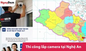 [Trọn gói] lắp đặt camera tại Nghệ An Từ 850K | Giải pháp an ninh