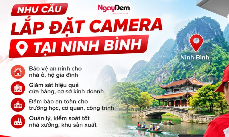 lắp đặt camera tại ninh bình