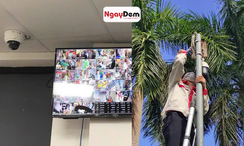 Lắp đặt camera tại Phú Thọ