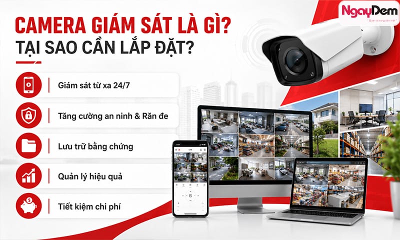 Nên lắp camera giám sát loại nào