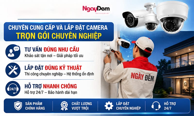 nên lắp camera IP hay Analog