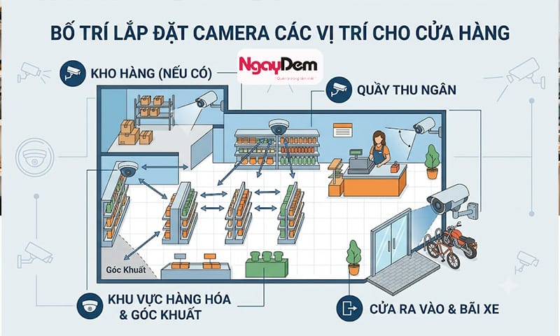nên lắp camera nào cho cửa hàng