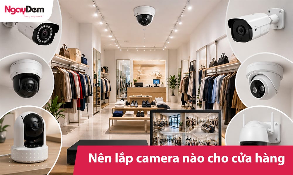 nên lắp camera nào cho cửa hàng