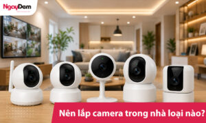 Nên lắp camera trong nhà loại nào? Gợi ý top camera được ưa chuộng