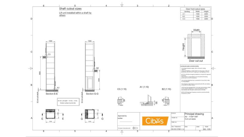 thang máy cibes lift