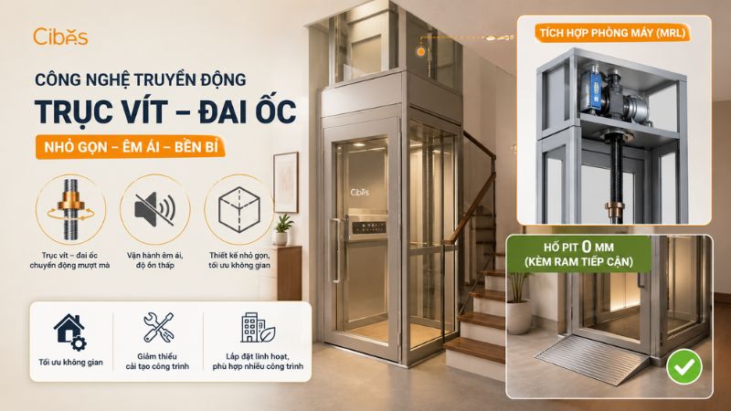 thang máy cibes lift