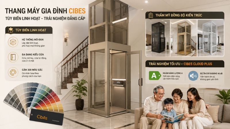 thang máy cibes lift