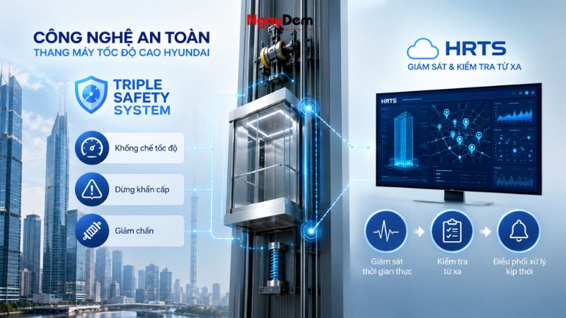 Tất tần tật về thang máy Hyundai: Đặc điểm và công nghệ nổi bật