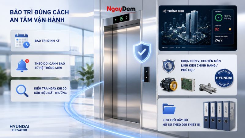 Tất tần tật về thang máy Hyundai: Đặc điểm và công nghệ nổi bật