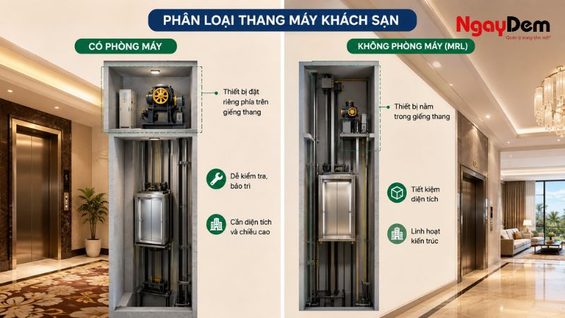 thang máy khách sạn