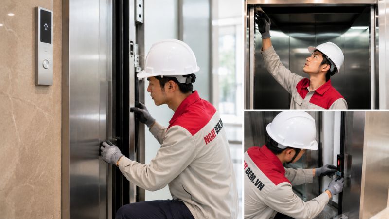 Thang máy Mitsubishi - Tổng quan thương hiệu & Lưu ý bảo trì định kỳ đúng chuẩn