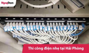 Thi công điện nhẹ tại Hải Phòng - Hải Dương | Uy tín - Đồng bộ