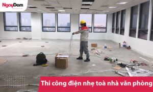 Thi công điện nhẹ văn phòng - Giải pháp ELV toà nhà văn phòng