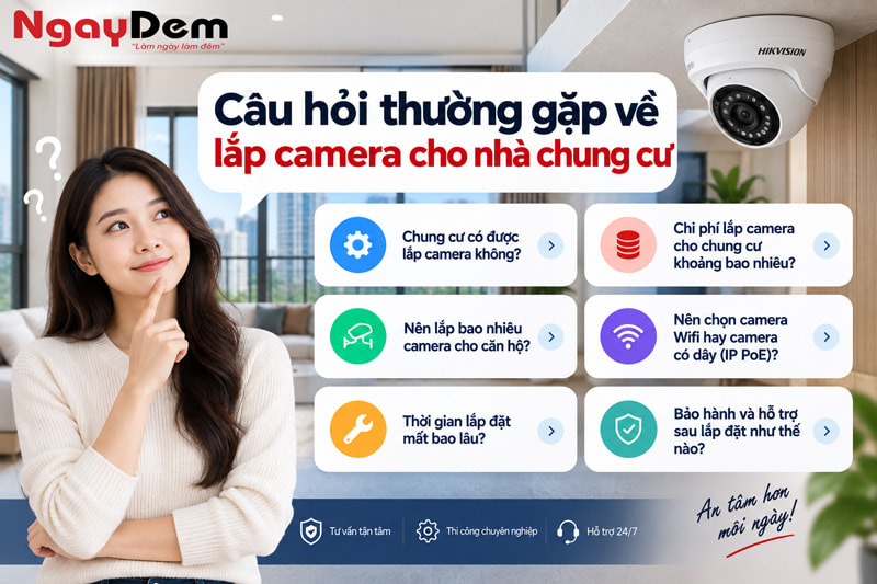 Lắp Camera Cho Căn Hộ Chung Cư Lắp Camera Cho Căn Hộ Chung Cư