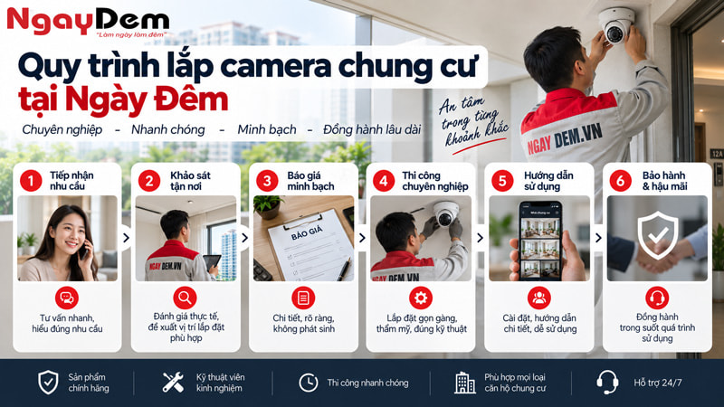 Lắp Camera Cho Căn Hộ Chung Cư Lắp Camera Cho Căn Hộ Chung Cư