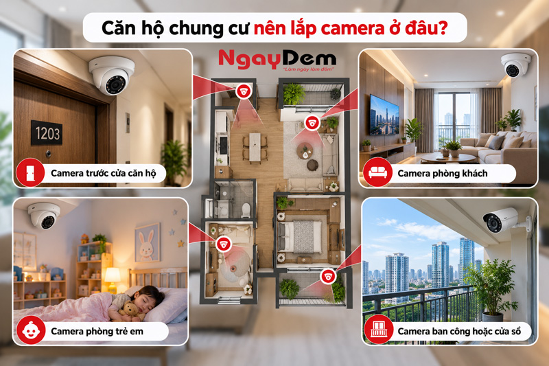Lắp Camera Cho Căn Hộ Chung Cư Lắp Camera Cho Căn Hộ Chung Cư
