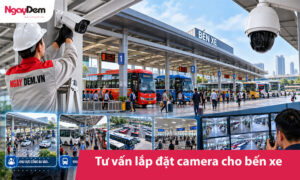 Lắp đặt camera cho bến xe giám sát toàn diện