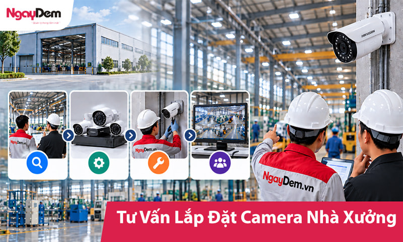 Tư Vấn Lắp Đặt Camera Cho Nhà Xưởng