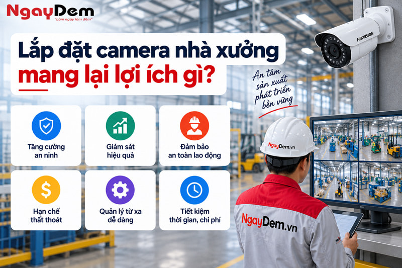 Tư Vấn Lắp Đặt Camera Cho Nhà Xưởng