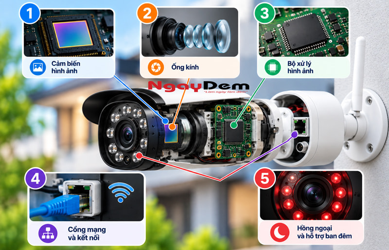 Camera IP là gì? Cấu tạo, ưu nhược điểm & cách chọn Camera IP là gì? Cấu tạo, ưu nhược điểm & cách chọn