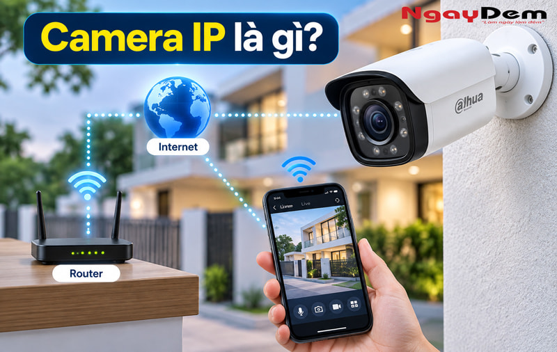 Camera IP là gì? Cấu tạo, ưu nhược điểm & cách chọn Camera IP là gì? Cấu tạo, ưu nhược điểm & cách chọn