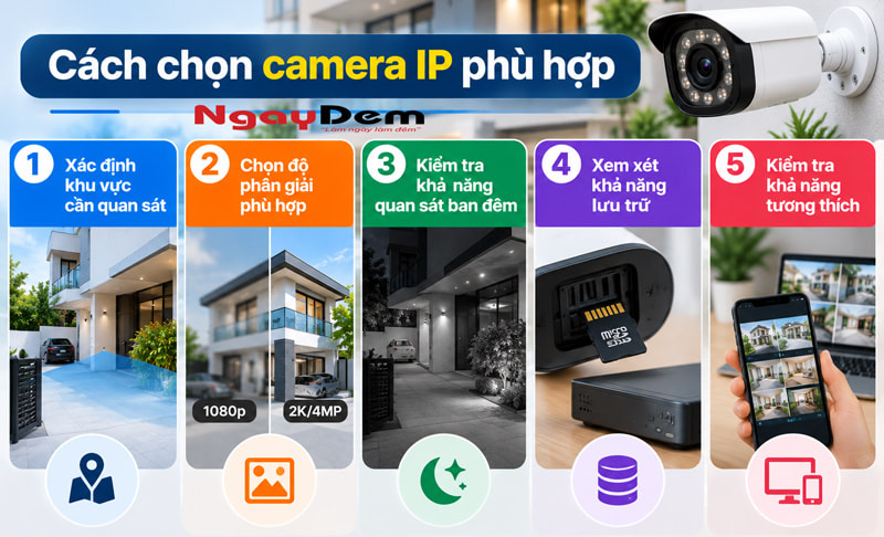 Camera IP là gì? Cấu tạo, ưu nhược điểm & cách chọn Camera IP là gì? Cấu tạo, ưu nhược điểm & cách chọn
