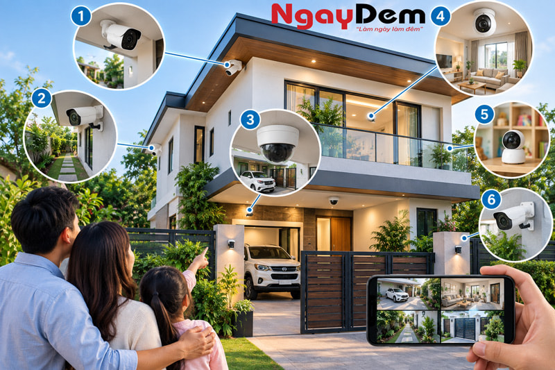 Lắp đặt Camera Gia Đình: Báo giá & tư vấn chi tiết Lắp đặt Camera Gia Đình: Báo giá & tư vấn chi tiết