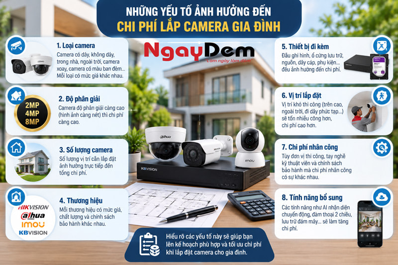 Lắp đặt Camera Gia Đình: Báo giá & tư vấn chi tiết Lắp đặt Camera Gia Đình: Báo giá & tư vấn chi tiết