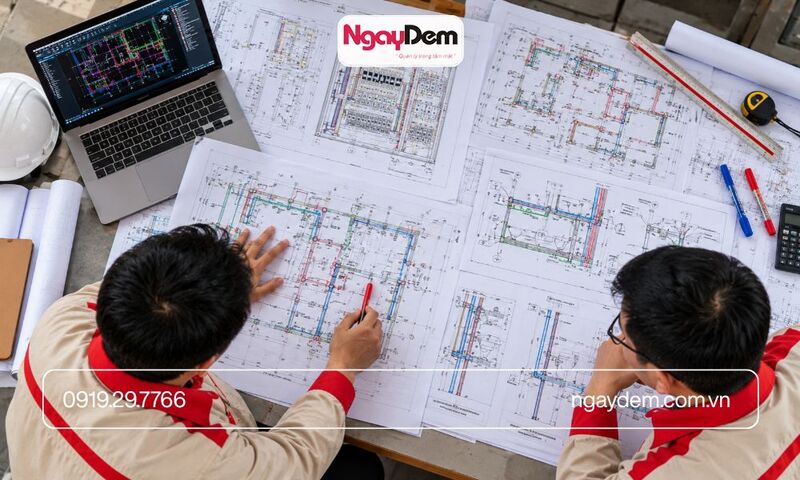 bản vẽ biện pháp thi công hệ thống thoát nước