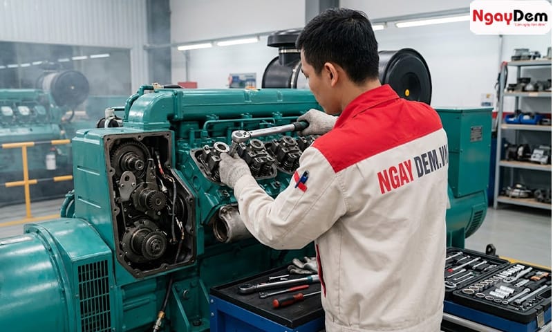 Bảo dưỡng - bảo trì máy phát điện cho bảo tàng| Di tích lịch sử