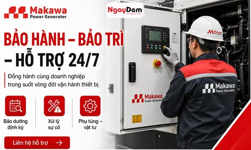 [Top 9] Nhà thầu bảo dưỡng máy phát điện Hà Nội uy tín | 24/7