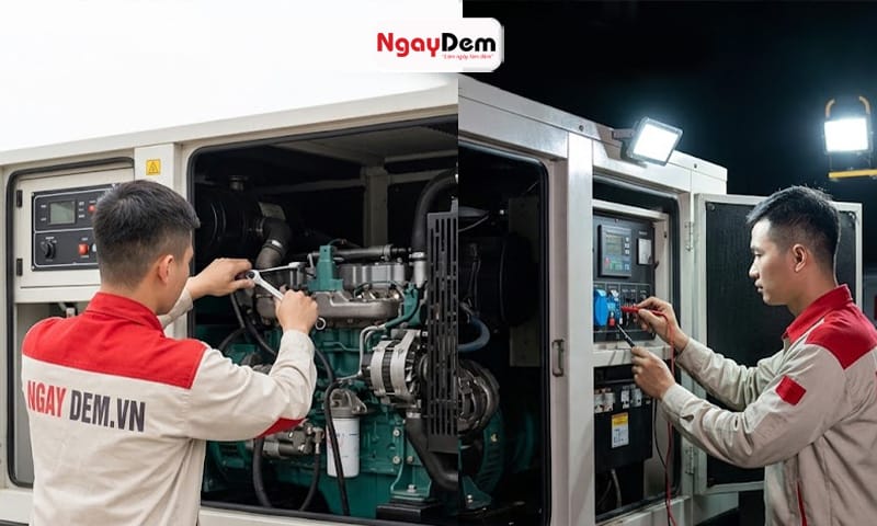 Sửa chữa bảo dưỡng máy phát điện tại Long Biên chuyên nghiệp Bảo dưỡng máy phát điện tại Long Biên