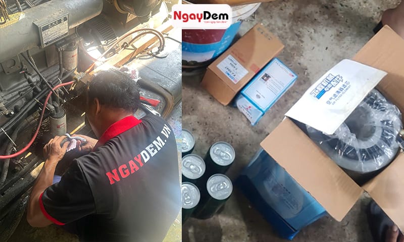 Dự án ảo dưỡng máy phát điện Trường THPT IVS