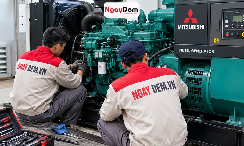 [Top 9] Nhà thầu bảo dưỡng máy phát điện Hà Nội uy tín | 24/7