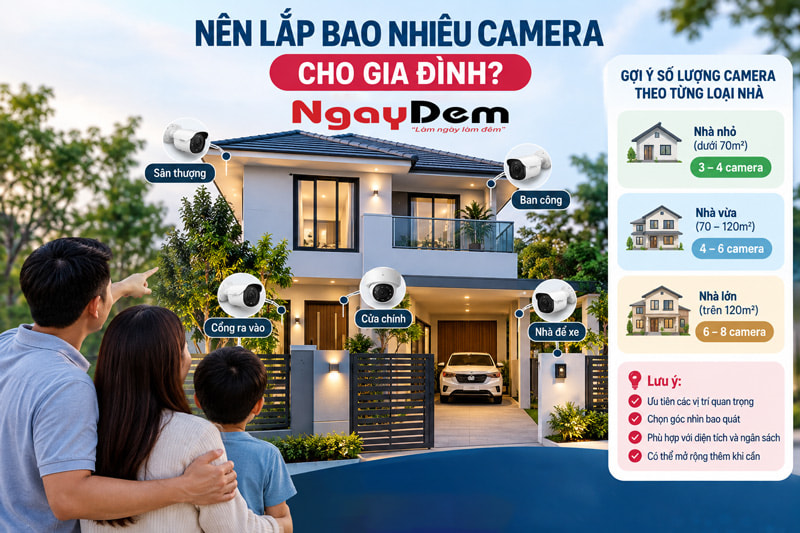 Báo giá lắp camera gia đình trọn gói ở Hà Nội Báo giá lắp camera gia đình trọn gói ở Hà Nội