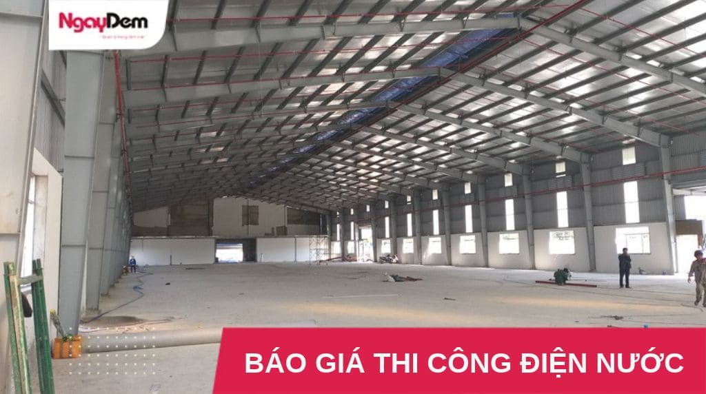 báo giá thi công điện nước